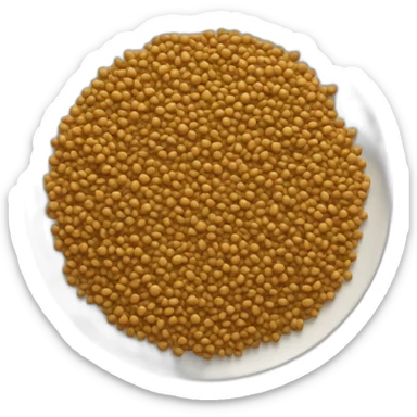 plate of lentils sticker