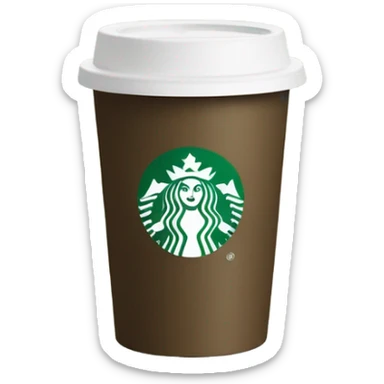 coffee cup to go starbucks sticker