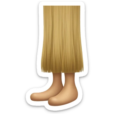 Cousin Itt legs sticker