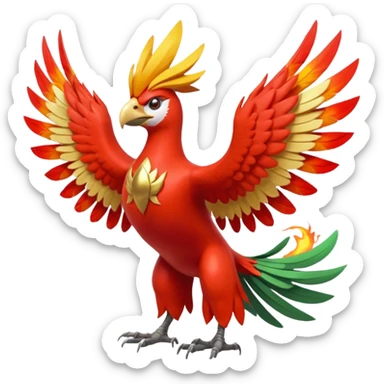 Blaziken-Hawlucha-Ho-Oh-fusion sticker