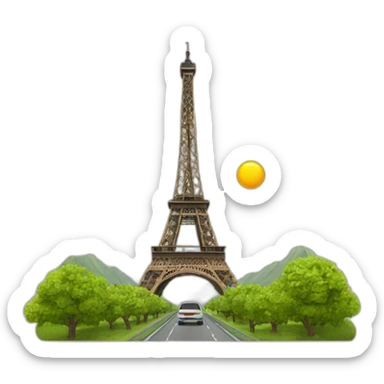 Tour eifel sticker