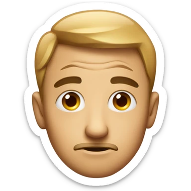 Side eye emoji looking suspiciously  sticker