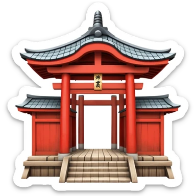 shinto shrine sticker