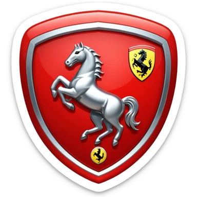 Logo ferari sticker