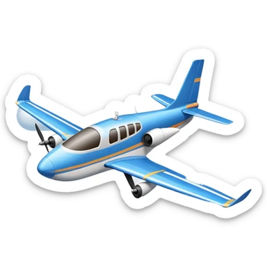 An icon featuring a remote-controlled model airplane soaring through the sky and clouds, with a detailed transmitter in the foreground. The sky is clear with motion lines showing flight. Transparent background emphasizes the precision, creativity, and joy of aeromodelling as a sport. sticker