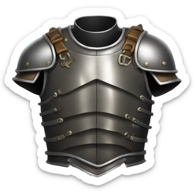 torso armor with key sticker