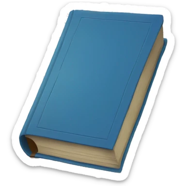 blue book sticker