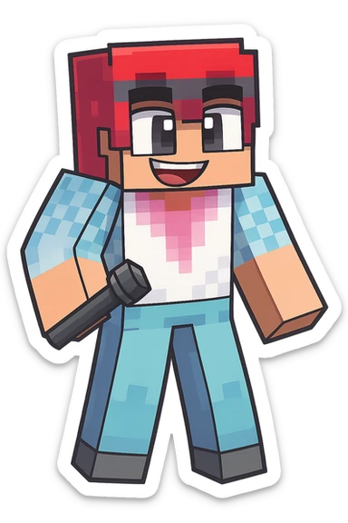 Extract every character from the picture. So i need total 5 images of the character including the clothes and accessories they are wearing, and place on a transparent background. Keep the original style and appearance exactly the same. and separately give me the each character picture

 sticker