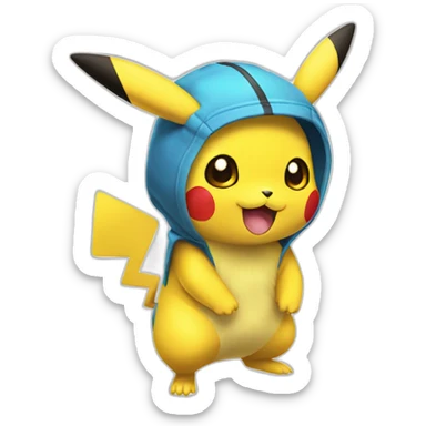 Picachu pokemon sticker