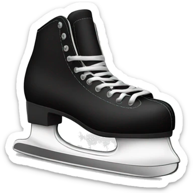ICE skates black sticker