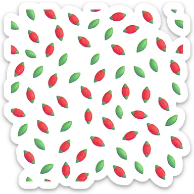 Saudi coffee cup (finjan) with traditional red and green pattern sticker