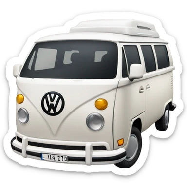 Un volkswagen california sticker