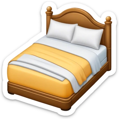 Comfy bed  sticker