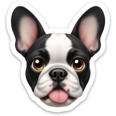 French bulldog sticker