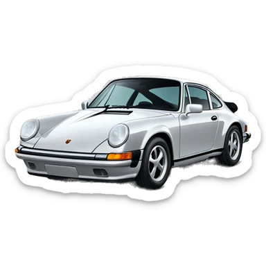 Porsche 911 sticker