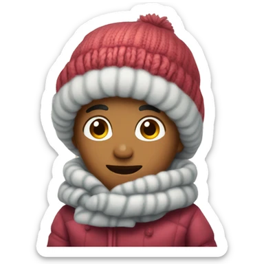 Winter cozy weather  sticker