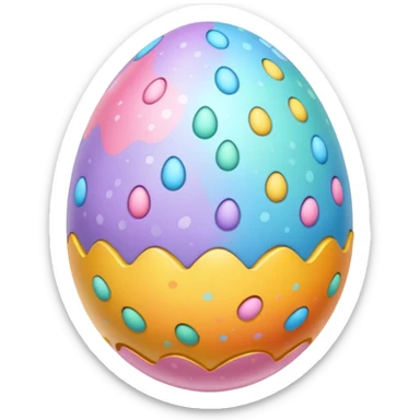 Easter sticker