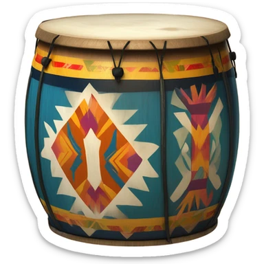 caja vallenata sticker