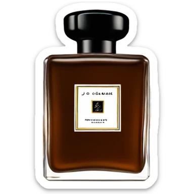 Jo malone brown perfume bottle sticker