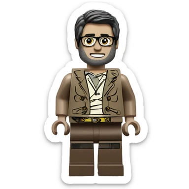 titan tv man lego sticker