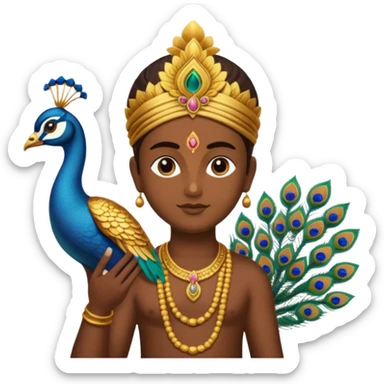 MuruganAnd murugan  vel and peocock at back vel also with murugan vel sticker