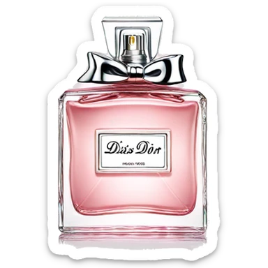 Miss dior perfume sticker