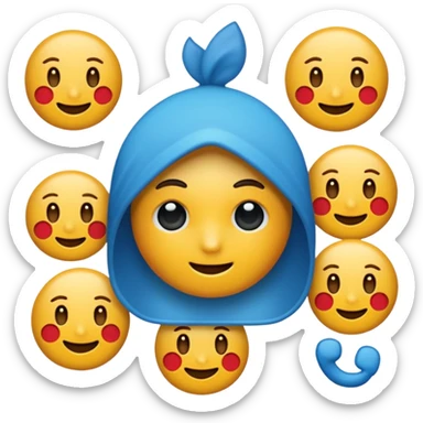 Tıktok mavi tik emojisi sticker