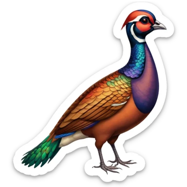 Ring-necked Pheasant sticker