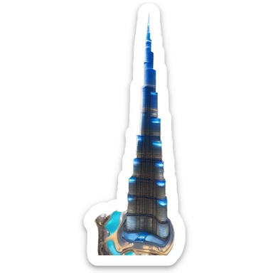 burj khalifa emoji sticker