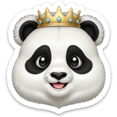 princesse panda sticker