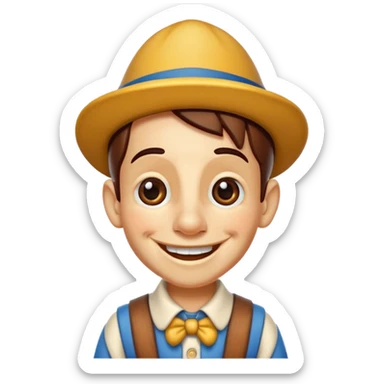 pinocchio sticker