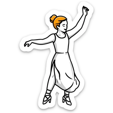 Me dancing sticker