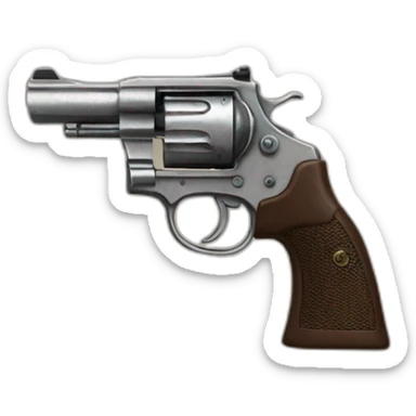 revolvers en croix sticker