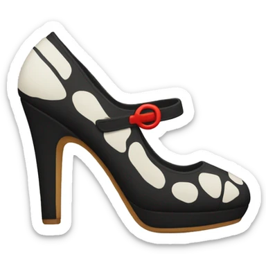 mary janes shoes emoji sticker