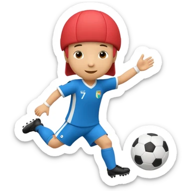 Pocoyo futbolista sticker