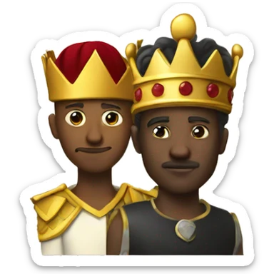 Ace and King Card sticker