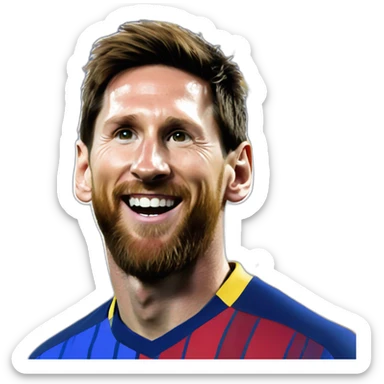 Lionnel Messi win sticker