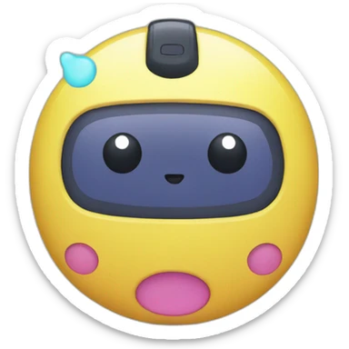 Tamagotchi toy sticker