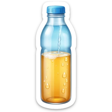 drink bottle sticker
