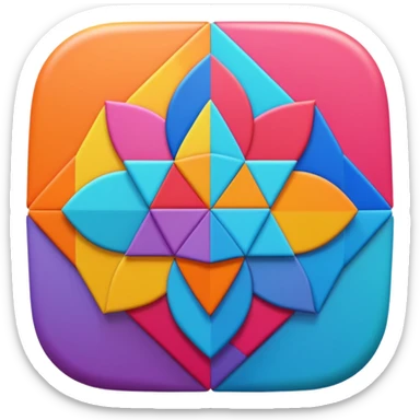 Light & Code Roundtable Bahai no people, just symbols sticker