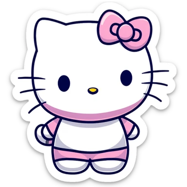 Hello kitty sticker