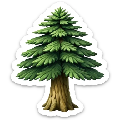 Patagonian araucaria tree sticker