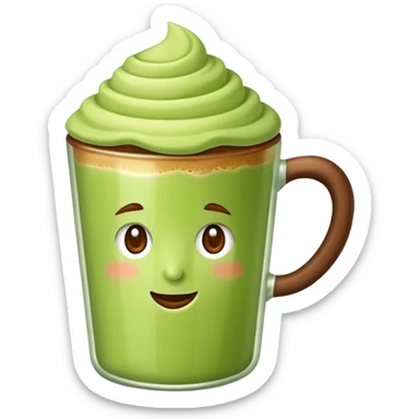 Café con pistacho  sticker