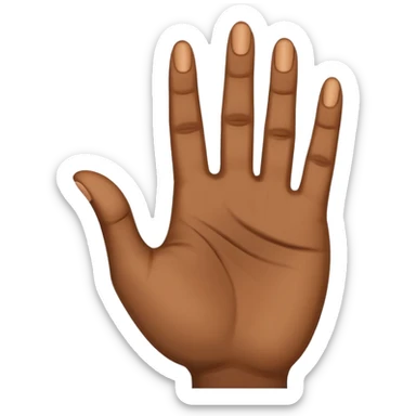 The Arabic hand gesture of “Khod” sticker