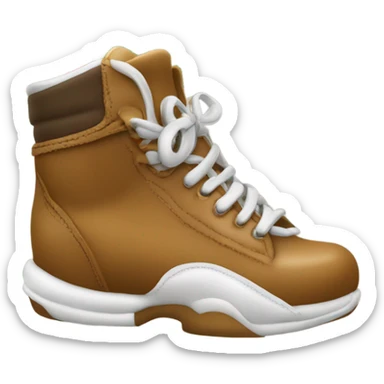 Sapin de noël et chaussure de boxe sticker