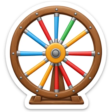 roue de la chance sticker