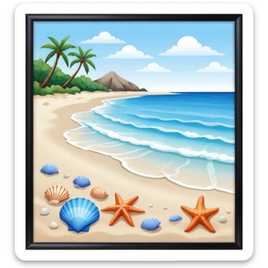 beach sticker
