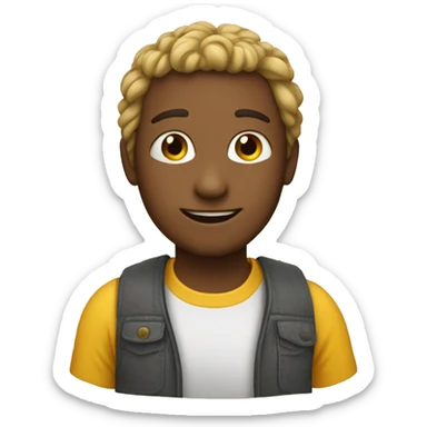 Emojis coquet sticker