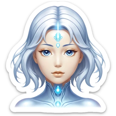 sorayama astral body glowing aura sticker