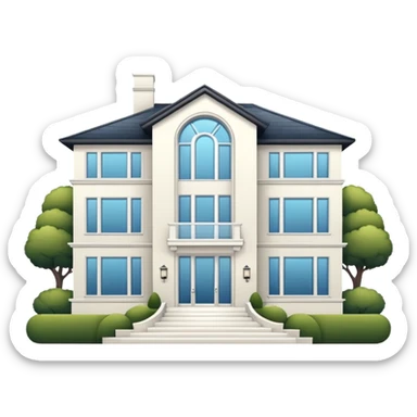 luxury mansion sticker